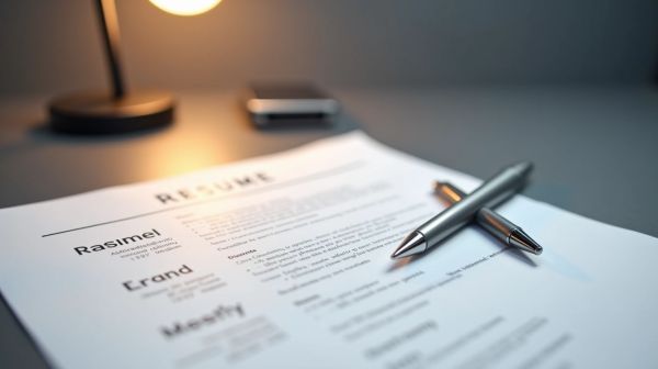 Rédiger un CV percutant avec une présentation engageante